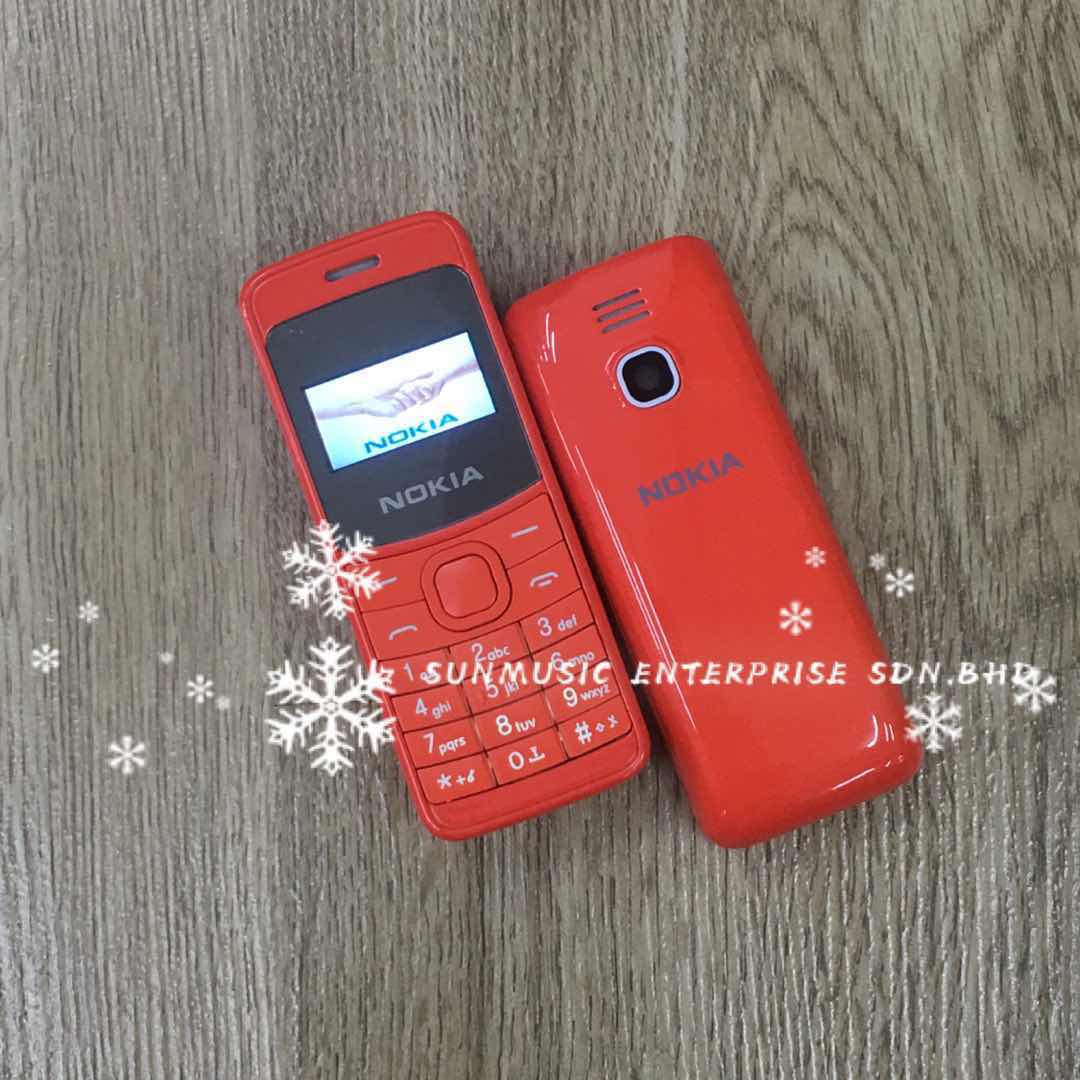 (Orange)NOKIA 8110 Super mini Body Wireless Bluetooth Dialer Phone(Ready Stock)